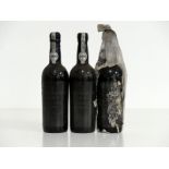 3 bts Feuerheerd 1963 Vintage Port i.n, bs, remnants