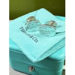 Tiffany & Co `Return To` Solid Silver Classic Cufflinks
