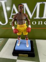 Chris Eubank Middleweight Boxing Champion- The Art Of Sport By Endurance Figurine. Sculpted by Danie