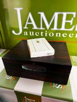 Alfred Dunhill `White Spot` Cigar Humidor+ Davidoff Winston Churchill Sealed Cigars x3