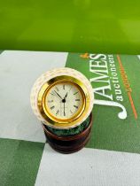 Vintage Table Top Golf Ball Clock-Made In Great Britain