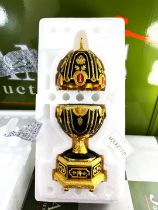 House Of Faberge 24 Carat Gold Imperial Jewelled Egg Chess Set,Unused Example