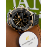 Breitling Superocean Rose Gold Ceramic Automatic Chronograph Watch