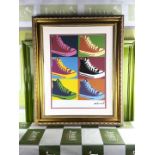 Andy Warhol-(1928-1987) Converse Numbered Lithograph #60/100