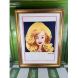 Andy Warhol-(1928-1987) Barbie Numbered Lithograph #38/100 Rare Example