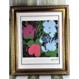 Andy Warhol (1928-1987) Flowers Lithograph