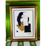 Andy Warhol-(1928-1987) Jagger Numbered Lithograph 100/100