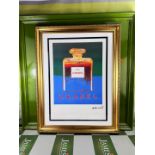 Andy Warhol-(1928-1987) Chanel Numbered Lithograph #23/100