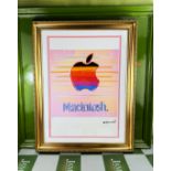 Andy Warhol-(1928-1987) Apple Mac Numbered Lithograph #26/100
