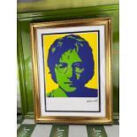 Andy Warhol-(1928-1987) `John Lennon-Beatles` Numbered Lithograph # 40/100