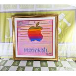 Andy Warhol-(1928-1987) `Apple Macintosh` Numbered Lithograph # 252/2400