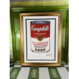 Andy Warhol-(1928-1987) Campbells Numbered Lithograph #24/100