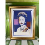 Andy Warhol-(1928-1987) `Elizabeth Classic` Numbered Lithograph # 28/100