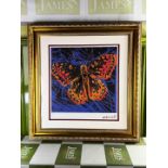 Andy Warhol-(1928-1987) Butterfly Numbered Lithograph #7/100