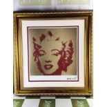Andy Warhol-(1928-1987) Marilyn Monroe Numbered Lithograph 81/100
