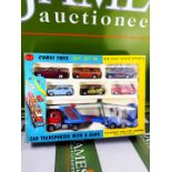 Boxed Corgi Gift Set 48, Car Transporter With Six Cars-Rare Investment Collectable