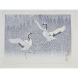 Toshi Yoshida, Dance of Eternal Love, Snow Scene