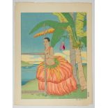 Paul Jacoulet, Sous les Bannaniers, Tomil: Yap, 96/350