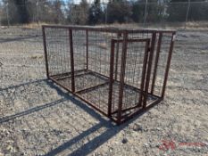 METAL LIVESTOCK CAGE