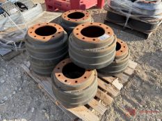 PALLET 7 UNUSED BRAKE DRUMS
