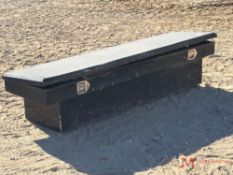BLACK ALUMINUM TRUCK TOOLBOX