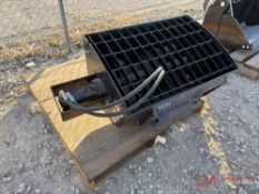 CONCRETE MIXING BUCKET MINI SKID STEER ATTACHMENT