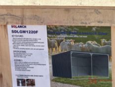 METAL LIVESTOCK SHED