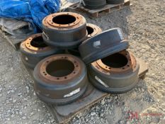 PALLET 6 UNUSED BRAKE DRUMS