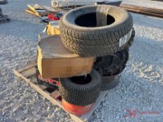 VARIOUS TRACTOR AND UTV TIRES AND WHEELS