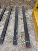 (1) SET OF 7' FORK EXTENSIONS