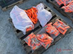 CONTENTS OF PALLET: NUMEROUS RATCHET STRAPS