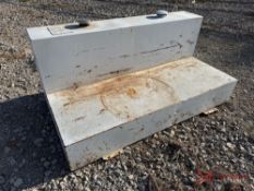 L-SHAPED 105 GALLON AUX. FUEL TANK