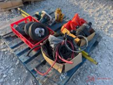 CIRCULAR SAW, BOTTLE JACK, AND VARIOUS PARTS