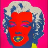 Andy Warhol (American, 1928-1987) Sunday B Morning - Marilyn Monroe, neon pink, published by