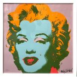 Andy Warhol (American, 1928-1987) - Marilyn (FS II.28), grano lithograph on wove, signed in the