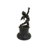 Tom Merrifield (British1932-2021) - Bubba, bronze sculpture, limited 4/95, raised on a