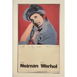 Andy Warhol (American, 1928 - 1987) - 'LeRoy Neiman, Andy Warhol: An Exhibition of Sports Paintings'