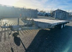 2024 PRG PROLINE BEAVERTAIL CAR TRANSPORTER – TWIN AXLE – HYDRAULIC TILT BED – ALUMINIUM RAMPS