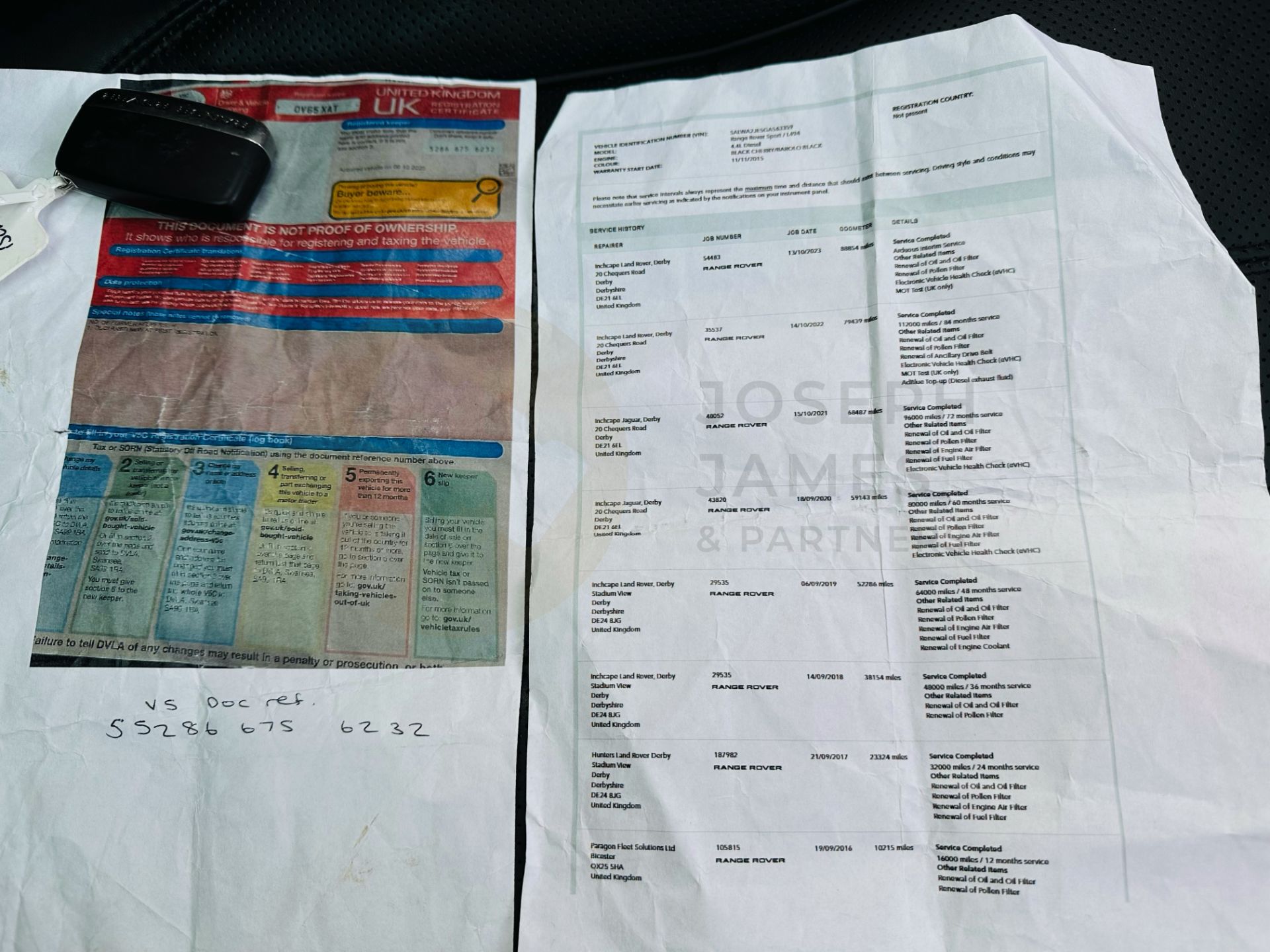 (On Sale) RANGE ROVER SPORT *AUTOBIOGRAPHY DYNAMIC* SUV (65 REG - EURO 6) 4.4 SDV8 - AUTOMATIC - Image 39 of 39