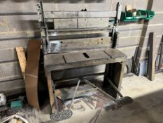 Manual Metal Sheet Guillotine Shear