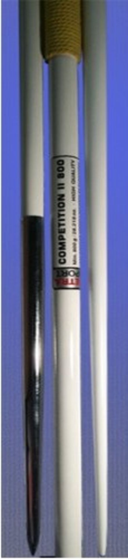 10 x Various Competition/Training 800gm Javelins | Brands Include Polanik & Nordic - Image 2 of 4