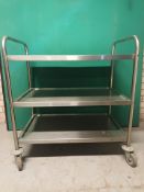Stainless Steel Commercial Catering Trolly