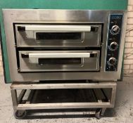Adexa PF5050DE3 Commercial Direct Pizza Oven