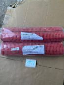 2 X FLOORLINE ANTI SLIP MAT 0.6MX0.9M RED