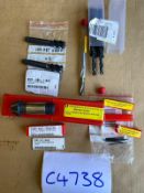 APPROX 40 SHERWOOD DRILL BITS, SPIRAL FLUTE TAP 3/4 X 16 UNF