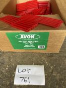 50x AVON RED SPLIT PACK DRILL BIT HOLDERS 10 - 105mm