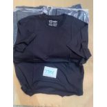 14 X MASCOT BLACK TEE SHIRTS XXL