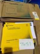 APPROX 100 CRYSTALFILE FLEXI SUSPENSION FILES