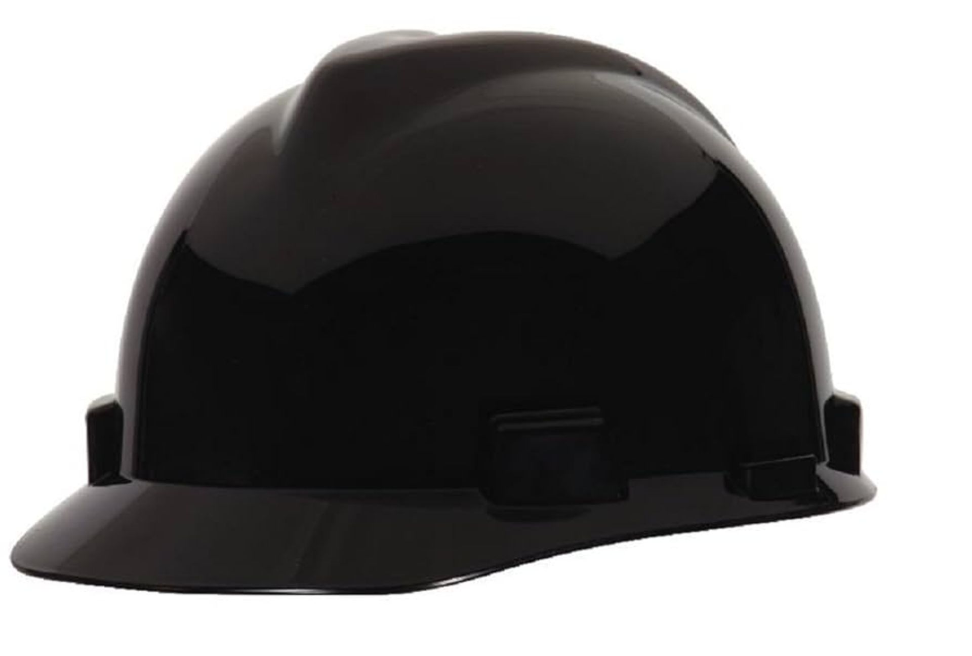 18 X MSA VGARD BLACK HARD HATS