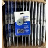 42x KOBE REPLACEMENT SILICON CARBIDE GRINDING WHEEL KBE2808620K 36x16mm SHARPENING STONE NEW   RRP £